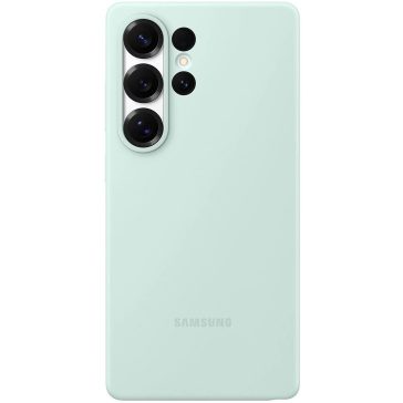   Samsung Galaxy S25 Ultra Silicone Cover, gyári szilikon tok, menta