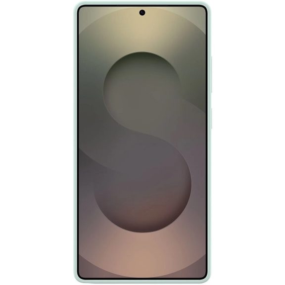 Samsung Galaxy S25 Ultra Silicone Cover, gyári szilikon tok, menta