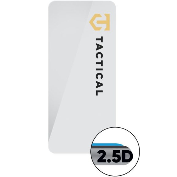 Tactical Glass Shield 2.5D Motorola G55 kijelzővédő üvegfólia, átlátszó