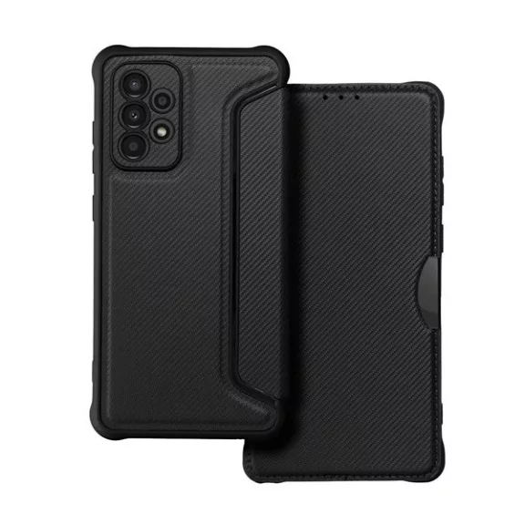 Razor book Apple iPhone 17e / iPhone 16e flip tok, fekete