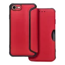Razor book Apple iPhone 17e / iPhone 16e flip tok, piros