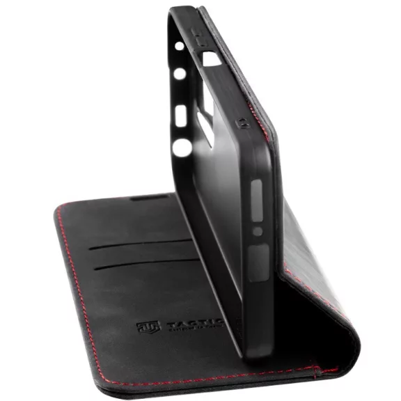 Tactical Xproof Samsung Galaxy A26 flip/oldalra nyíló tok, fekete