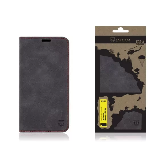 Tactical Xproof Samsung Galaxy A26 flip/oldalra nyíló tok, fekete