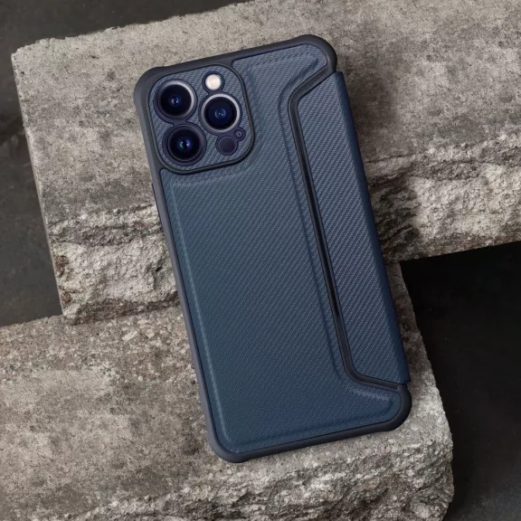 Razor book Samsung Galaxy A26 flip tok, kék