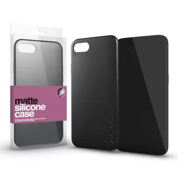 Xprotector Szilikon matte tok Samsung Galaxy A06, fekete