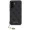 Guess 4G Charms Collection Samsung Galaxy A56 kemény hátlap tok, fekete