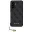 Guess 4G Charms Collection Samsung Galaxy A56 kemény hátlap tok, fekete