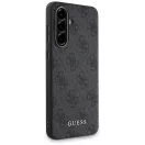 Guess 4G Metal Gold Logo Samsung Galaxy A36 kemény hátlap tok, fekete