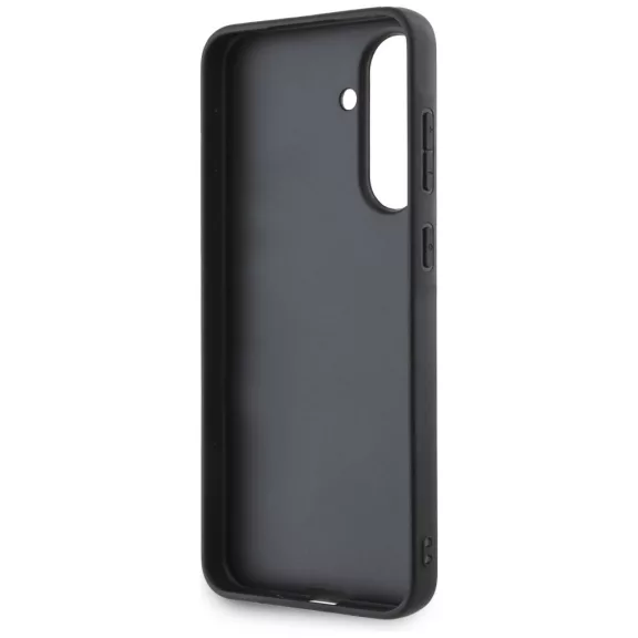 Guess 4G Metal Gold Logo Samsung Galaxy A36 kemény hátlap tok, fekete