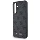 Guess 4G Metal Gold Logo Samsung Galaxy A56 hátlap tok, fekete