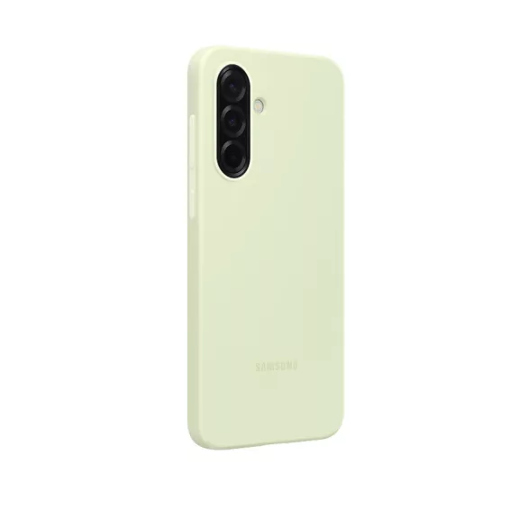 Samsung Silicone Cover Galaxy A36 5G gyári hátlap tok, világoszöld