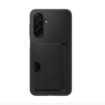 Samsung Clear Cover Galaxy A26 5G gyári hátlap tok, fekete