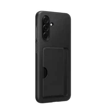 Samsung Clear Cover Galaxy A26 5G gyári hátlap tok, fekete
