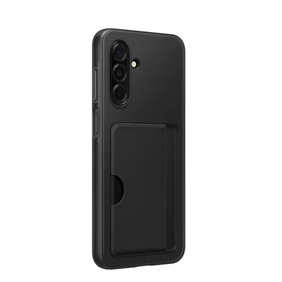 Samsung Clear Cover Galaxy A26 5G gyári hátlap tok, fekete