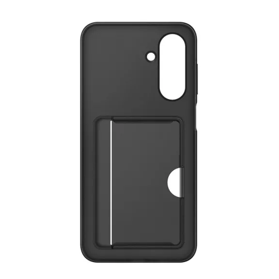 Samsung Clear Cover Galaxy A26 5G gyári hátlap tok, fekete