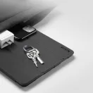 Dux Ducis Domo iPad Pro 11 (2018/2020/2021/2022) kihajtható tok pencil tartóval, fekete