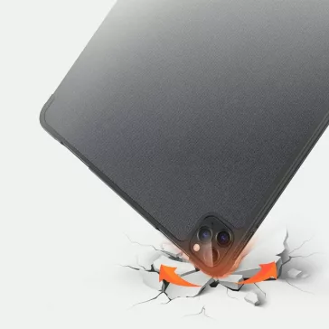   Dux Ducis Domo iPad Pro 11 (2018/2020/2021/2022) kihajtható tok pencil tartóval, fekete