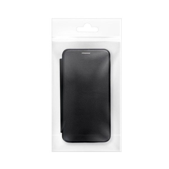 Forcell Elegance oldalra nyíló hátlap tok Xiaomi Redmi Note 13 4G, fekete