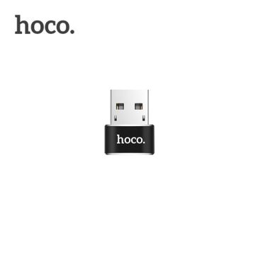 Hoco UA6 OTG adapter USB-A - USB-C, fekete