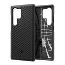 Spigen Core Armor Samsung Galaxy S24 Ultra tok, Matte Black, fekete ACS07194
