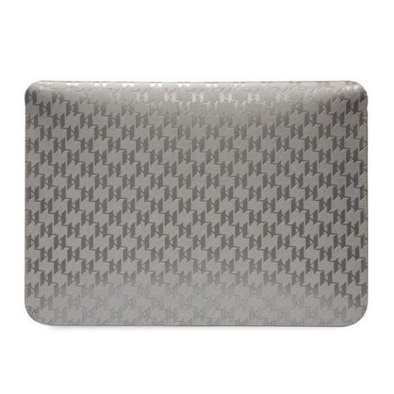 Karl Lagerfeld Sleeve Saffiano Monogram Choupette KLCS14SAKHPCG 14" laptop tok ,ezüst