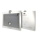 Karl Lagerfeld Sleeve Saffiano Monogram Choupette KLCS14SAKHPCG 14" laptop tok ,ezüst