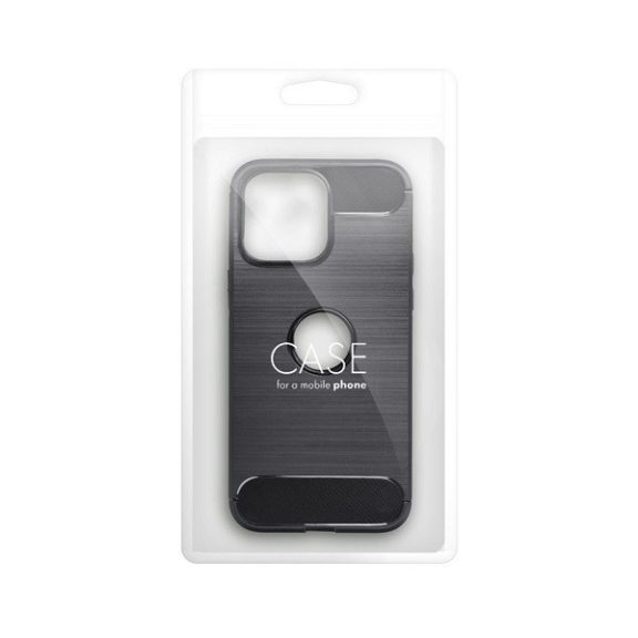 Forcell Carbon Motorola G54 szilikon tok, fekete