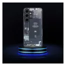 Tech Samsung A35 szilikon hátlap tok, szürke