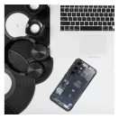 Tech Samsung A15 szilikon hátlap tok, szürke