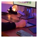 Tech Samsung A15 szilikon hátlap tok, szürke