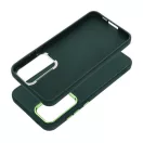 Frame Samsung Galaxy A55 5G közepesen ütésálló tok kameravédő kerettel, zöld