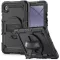 Tech-Protect Solid360 Samsung Galaxy A9+ tablet tok kitámasztóval, fekete