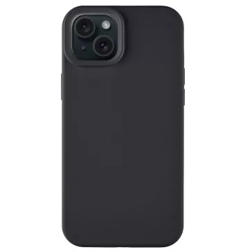 Tactical Velvet Smoothie iPhone 15 Plus tok, Asphalt, fekete