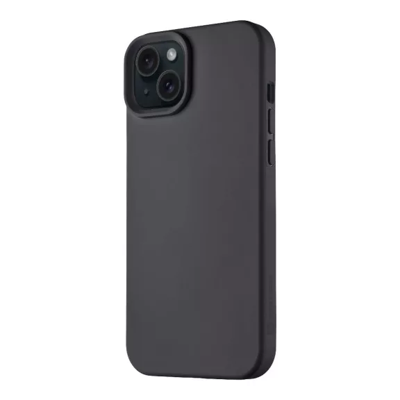 Tactical Velvet Smoothie iPhone 15 Plus tok, Asphalt, fekete