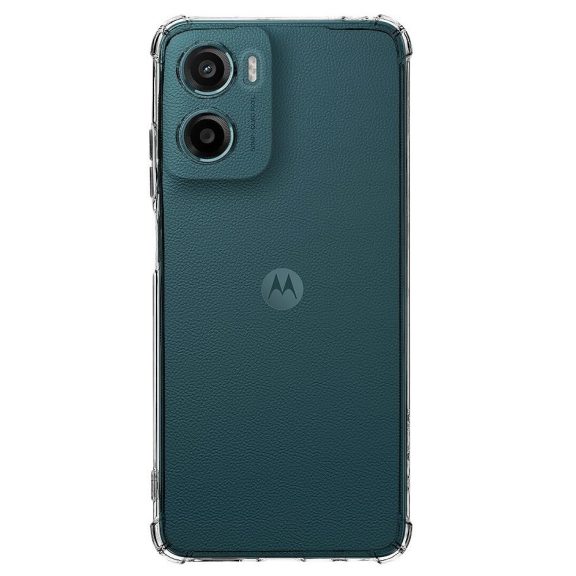 Tactical TPU Plyo Motorola G05/E15 hátlap tok, átlátszó