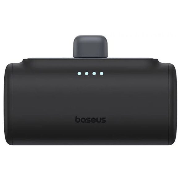 Baseus Compact powerbank / külső akkumulátor USB-C csatlakozóval, 5000mAh, PD, 20W, fekete
