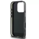 Karl Lagerfeld IML Aquarelle Karl and Choupette iPhone 16 Pro hátlap tok, fekete