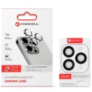 Forcell Samsung Galaxy S25 Ultra tempered glass kamera védő üvegfólia, titanium white silver (fehér)