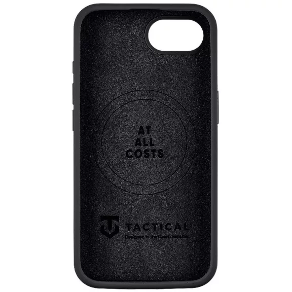 Tactical Magforce Beaver iPhone 17e / iPhone 16e prémium szilikon tok kameravédő peremmel, fekete