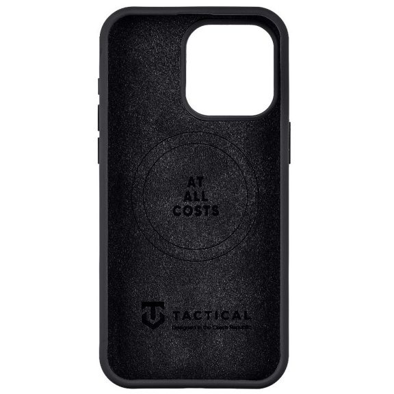 Tactical Magforce Beaver iPhone 13 prémium szilikon tok kameravédő peremmel, fekete