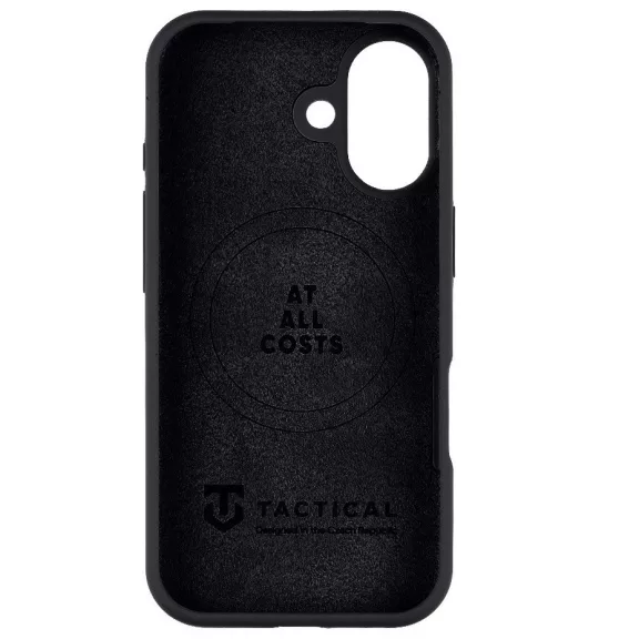 Tactical Beaver Apple iPhone 17 prémium szilikon tok kameravédő peremmel, fekete