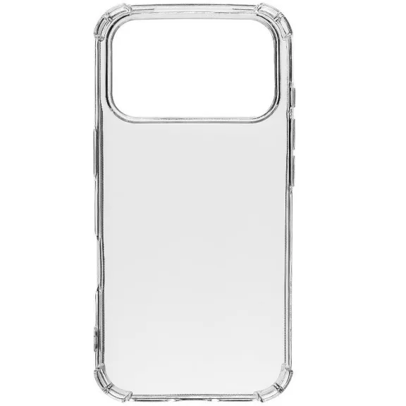 Tactical TPU Plyo Apple iPhone 17 Pro Max hátlap tok, átlátszó