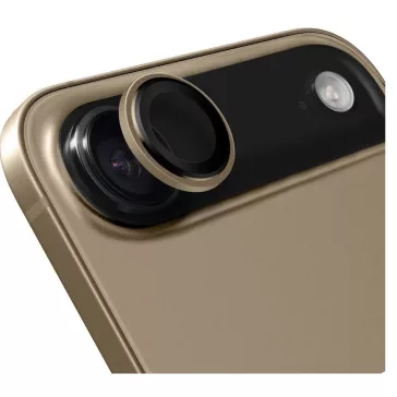   OBAL:ME Apple iPhone Air (2025) tempered glass kamera védő üvegfólia, arany