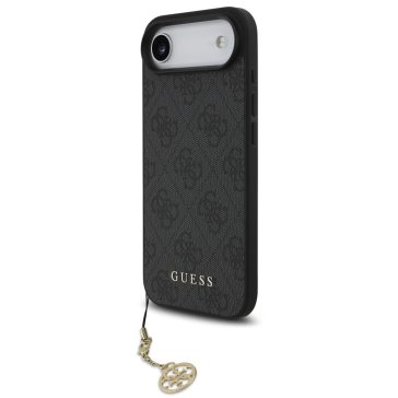   Guess 4G Charm Apple iPhone Air (2025) Tone on Tone hátlap tok, szürke