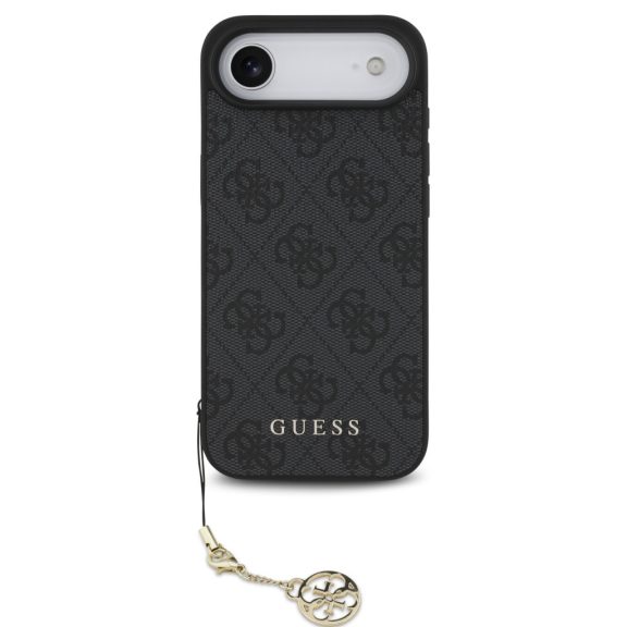 Guess 4G Charm Apple iPhone Air (2025) Tone on Tone hátlap tok, szürke