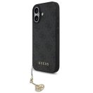 Guess 4G Charm Apple iPhone 17 Tone on Tone hátlap tok, szürke