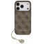 Guess 4G Charm Apple iPhone 17 Pro Max Tone on Tone hátlap tok, barna