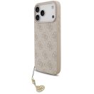 Guess 4G Charm Apple iPhone 17 Pro Max Tone on Tone hátlap tok, rózsaszín