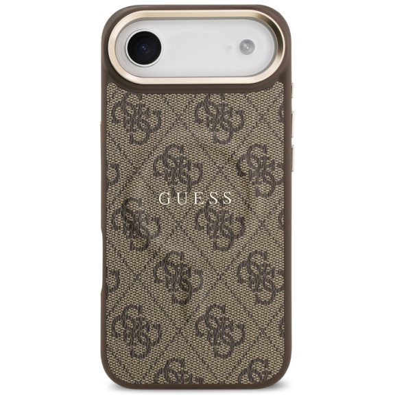 Guess 4G Charm Apple iPhone Air (2025) MagSafe hátlap tok, barna