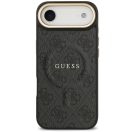 Guess 4G Charm Apple iPhone Air (2025) MagSafe hátlap tok, fekete